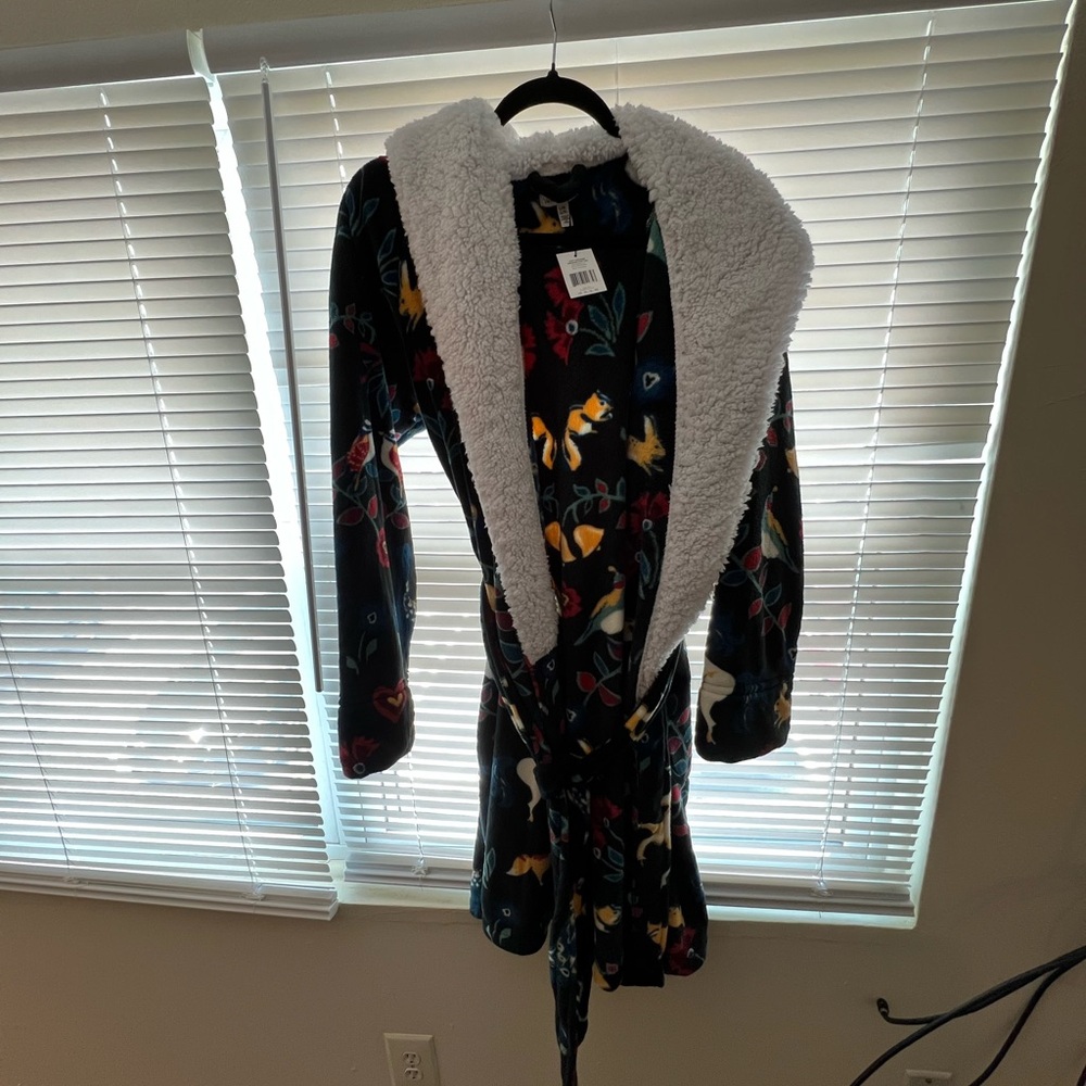 Vera Bradley Bathrobe Fleece Lined - BNWT